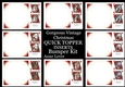 Gorgeous Vintage Christmas QUICK TOPPER INSERTS Bumper Kit