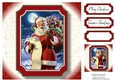 Gorgeous Vintage Christmas NO FLOWERS - Jolly Father Christmas