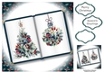 Open Book Christmas No Flowers - The Bird & The Bauble