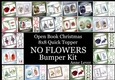 Open Book Christmas No Flowers Bumper Kit