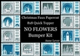 Christmas Faux Papercut No Flowers Bumper Kit