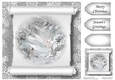Christmas Parchment Scroll 2 No Flowers