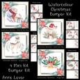 Watercolour Christmas Bumper Kit