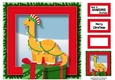 Christmas Dinosaur 2 8x8