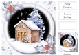 Soft Christmas - Winter Cabin 8x8