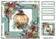 Gorgeous Christmas Lantern In Pewter 8x8