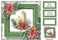 Gorgeous Christmas Candle 8x8
