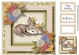 Autumn Flora & Fauna - deer 8x8