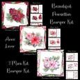 Beautiful Poinsettia Bumper Kit