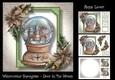 Watercolour Snowglobe - Deer In The Woods