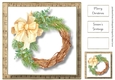 Beautiful Watercolour Wreath 1