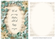 Christmas A5 Quick Topper With Floral Frame + Insert 2