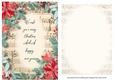 Christmas A5 Quick Topper With Floral Frame + Insert 3