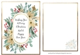 Christmas Poinsettia A5 Quick Topper + Insert 2
