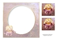 Beautiful Pink Iris Insert