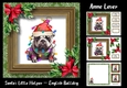 Santas Little Helper - English Bulldog