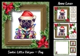 Santas Little Helper - pug