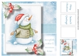 The Happy Snowman 1 8x8