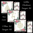 Golden Christmas & Poinsettias Bumper Kit