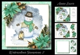 Watercolour Snowman 2
