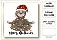 Christmas Animal Helper - Sloth