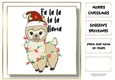 Christmas Animal Helper - Llama