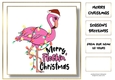 Christmas Animal Helper - Flamingo