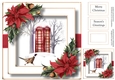 Festive Days - Phone Box & Pheasant 8x8