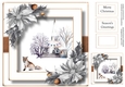Festive Days - Christmas Church & Fox 8x8
