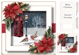 Festive Nights - Telephone Box & Robins 8x8