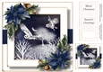 Festive Nights - Snowy Owls 8x8