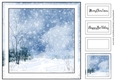 Simple Winter Landscape 2 (christmas or birthday)