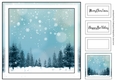 Simple Winter Landscape 4 (christmas or birthday)