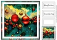 Simple Alcohol Ink Colourful Christmas 9