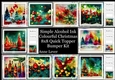 Simple Alcohol Ink Colourful Christmas Bumper Kit
