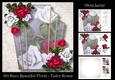 Art Deco Beautiful Floral - Tudor Roses