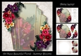 Art Deco Beautiful Floral - Summer Blooms