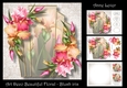 Art Deco Beautiful Floral - Blush Iris