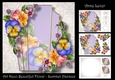 Art Deco Beautiful Floral - Summer Pansies