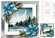 Beautiful Winter Landscape Christmas 4 8x8
