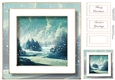 Beautiful Winter Landscape Christmas 2 No Flowers
