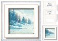 Gorgeous Winter Landscape Birthday No Flowers 3