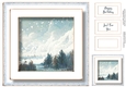 Gorgeous Winter Landscape Birthday No Flowers 4
