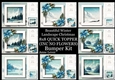 Beautiful Winter Landscape Christmas QUICK TOPPER Bumper Kit (inc no flowers)