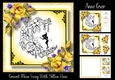 Crescent Moon Fairy With Yellow Roses