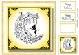 Crescent moon Fairy In Yellow - No Embellishments
