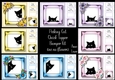 Peeking Cat QUICK TOPPER Bumper Kit (inc no flowers) 