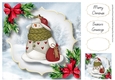 The Cozy Snowman 1 8x8