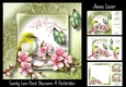 Lovely Lace Back Blossoms & Butterflies
