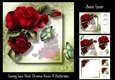 Lovely Lace Back Drama Roses & Butterflies